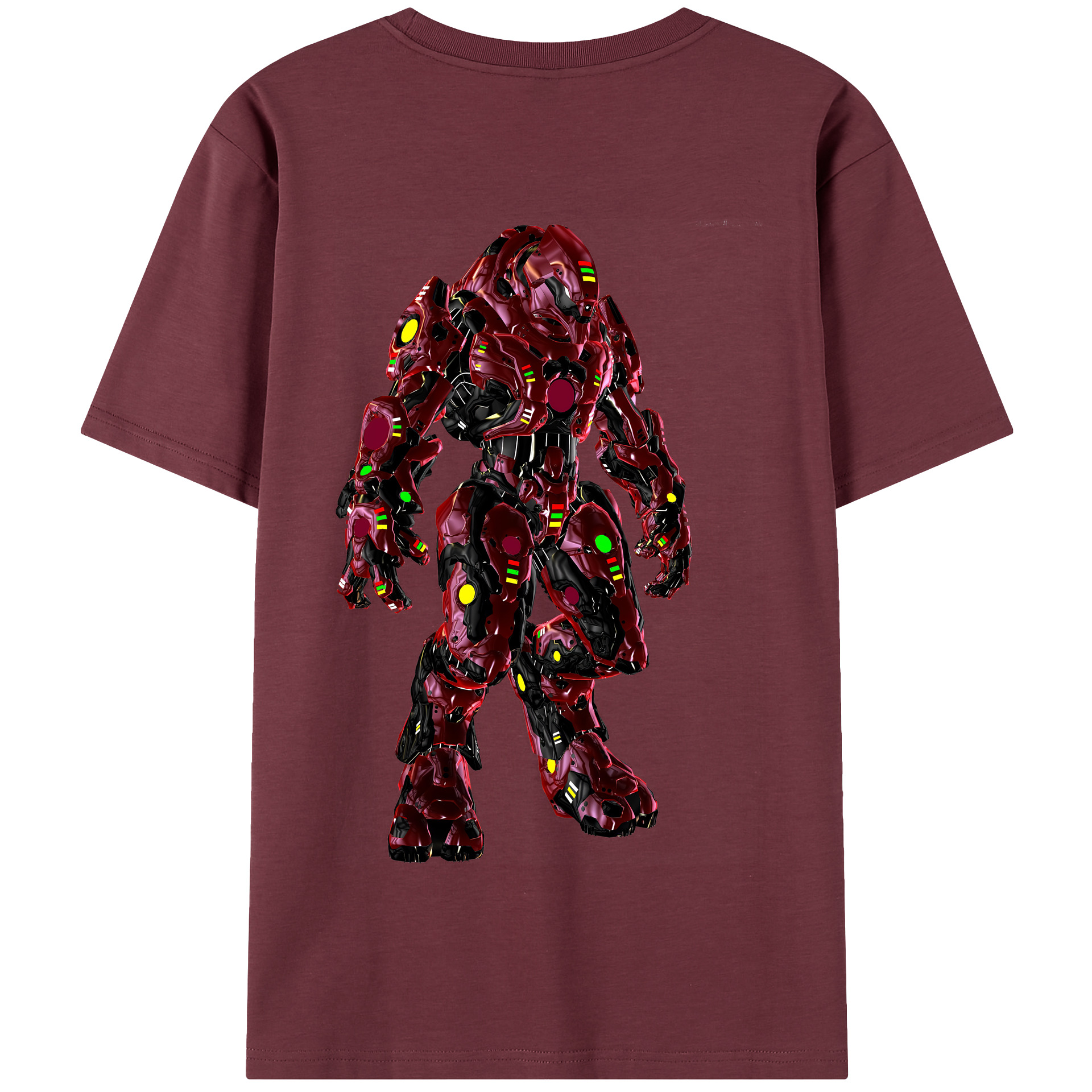 （画像用） Transformers トランスフォーマー 綿100％半袖Tシャツ（背面プリント）